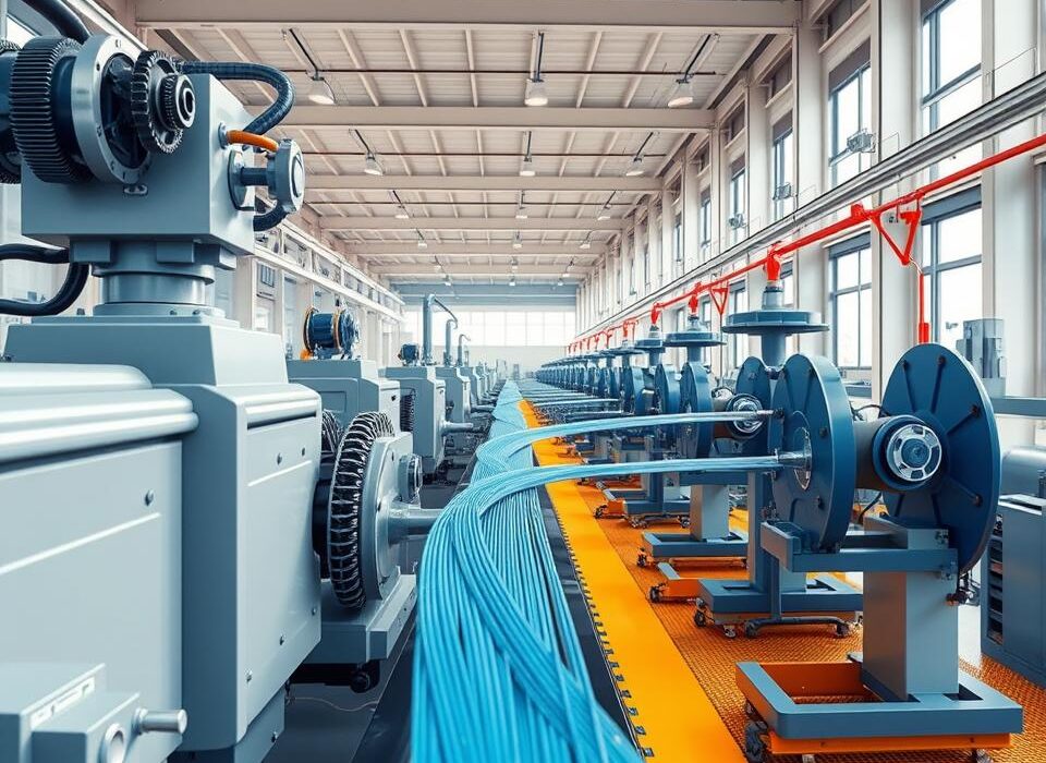 Retrofitting SZ Stranding Lines for Smart Factories